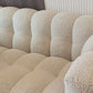 White Tuxedo Arm Sofa 39.37" Wide Contemporary Sofa for Living Room
