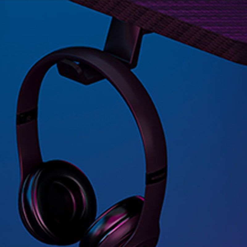 Home Industrial Lépre de jeux en forme de L Bureau d'écriture en bois avec des jambes en métal