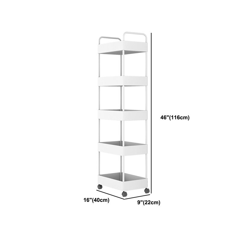 Moderne plastic boekenplank pure witte etagere open plank boekenkast