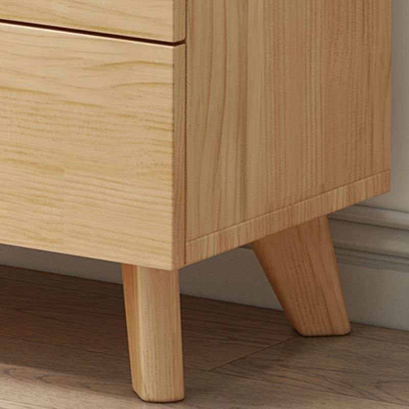 木製ナチュラルスタンダードブックケースコンテンポラリークローズドバックブックシェルフ