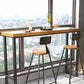 Industrial Rectangle Bar Table Solid Wood Top Bar Table with Trestle Base Clearhalo 'Bar Furniture' 'Bar Tables' 'bar_tables' 'furn' 'furn_bar_tables' 'Furniture' 'Kitchen & Dining Furniture' 1200x1200_dab4c9a6-1420-4b8f-a323-8c3bca6dc124