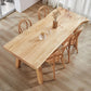 Solid Wood Rectangle Dining Table Modern Contemporary Pine Wood Table with 4 Legs Clearhalo ' dining_table' 'Dining Tables & Seating' 'Dining Tables' 'furn' 'furn_dining_table' 'Furniture' 'furniture_dining_table' 'Kitchen & Dining Furniture' 'kitchen&dining_furn' 'kitchen' 'kitchen_dining_table' 1200x1200_dab58245-d1b3-4d52-862f-6a543679f742