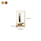 Contemporary Style Coat Hanger Double Shelves Solid Wood Coat Rack for Living Room Clearhalo 'Entry & Mudroom Furniture' 'furn' 'furn_hall_tree_coat_racks' 'Furniture' 'Hall Trees & Coat Racks' 'hall_tree_coat_racks' 1200x1200_dabd727f-33a2-467a-9a8b-10ef5e8870ff