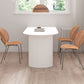 Modern Style Dining Table Double Pedestal Table for Dining Room