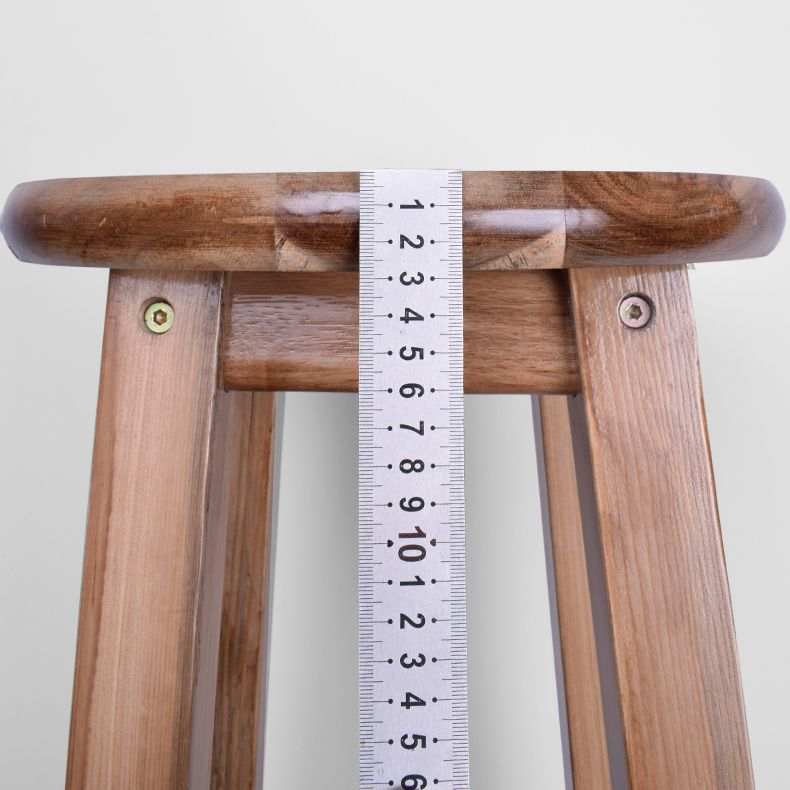 Contemporary Design Wooden Barstool for Home Backless Stools with Wood Base Clearhalo 'Bar Furniture' 'Bar Stools' 'bar_stools' 'furn' 'furn_bar_stools' 'furniture_bar_stools' 'Kitchen & Dining Furniture' 'kitchen&dining_furn' 'kitchen' 'kitchen_furn' Furniture' 1200x1200_dabe3982-3754-474c-9b46-f745d485afe8