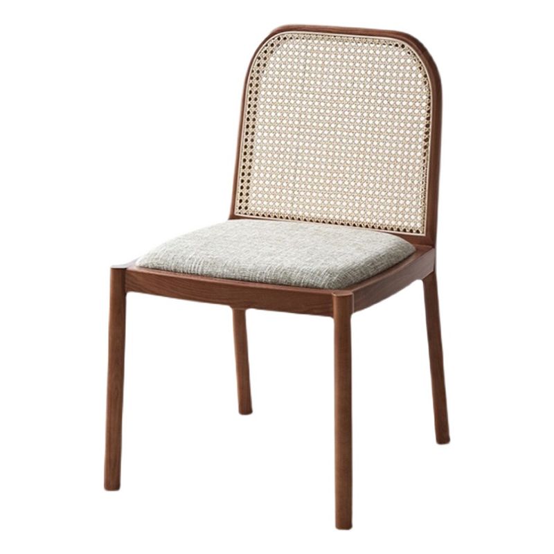 Solid Wood Traditional Dining Room Chair Matte Finish Solid Back Chair Clearhalo ' kitchen&dining_furn' 'Dining Chairs' 'Dining Tables & Seating' 'dining_chair' 'furn' 'furn_dining_chair' 'Furniture' 'furniture_dining_chair' 'Kitchen & Dining Furniture' 'kitchen' 1200x1200_dabe7f75-1924-41b6-a528-8b98b52abf69