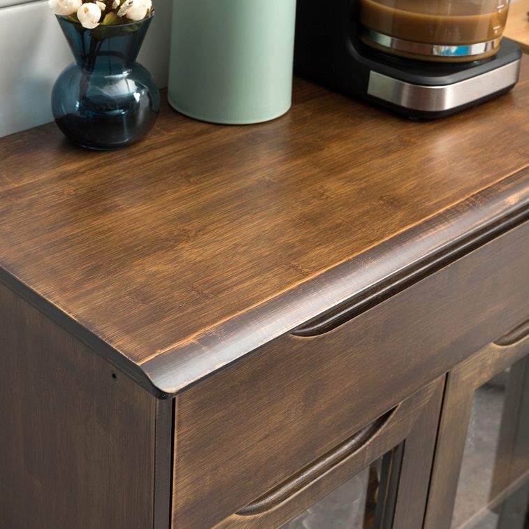 Tavolo da bacheca contemporaneo Bamboo Sideboard mobile per cucina