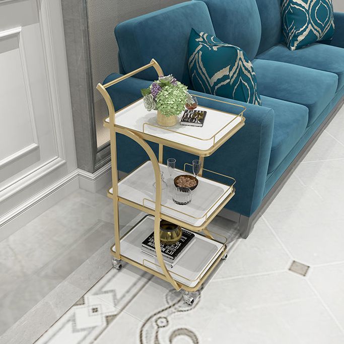 Tavolo da preparazione in stile contemporaneo tavolo da preparazione a rotolamento per cucina