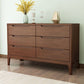 American Traditional Storage Chest Solid Wood Dresser with 5/6/7 Drawers