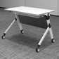 Contemporary Manufactured Wood Office Desk Rectangle Desk with Wheels Clearhalo 'furn' 'furn_office_desk' 'Furniture' 'Office Desks' 'Office Furniture' 'office_desk' 1200x1200_dac99f48-a330-4a27-a023-4a7e851c2c44