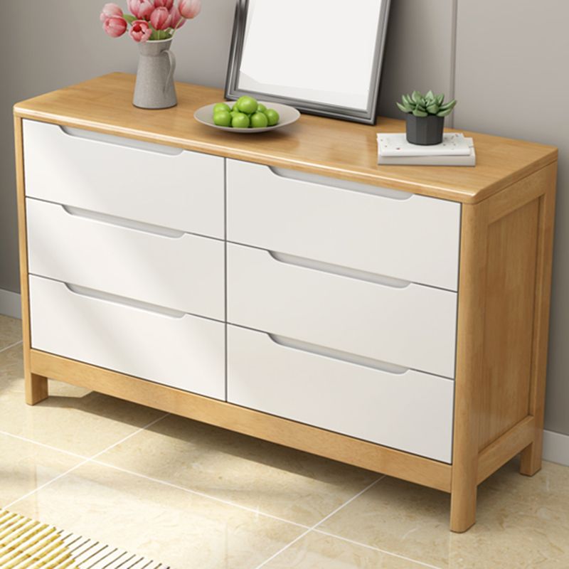 29.5"/37" Tall Solid Wood Chest, Rectangle Accent Chest with Drawers Clearhalo 'Cabinets & Chests' 'cabinets_chests' 'furn' 'furn_cabinets_chests' 'Furniture' 'Living Room Furniture' 1200x1200_daca9fc0-99a4-4b89-87af-581925bfbd37