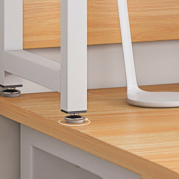 Double Shelving Bookshelf Contemporary Style Open Back Bookcase for Study Room Clearhalo 'Bookcases' 'furn' 'furn_bookcases' 'Furniture' 'furniture_bookcases' 'kitchen' 'kitchen_bookcases' 'Living Room Furniture' 'Office Furniture' 1200x1200_dacaa3b5-0edd-4607-81ee-bc51af029152