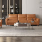 Genuine Leather Flared Arm Sectional -Contemporary Power Recliner Sectional Couch Clearhalo 'furn' 'furn_sectionals' 'Furniture' 'Living Room Furniture' 'Sectionals' 1200x1200_dad3d43f-9f30-429a-a326-cd3a29d9a2fc