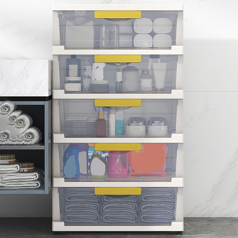 Hinged Wardrobe Cabinet with Legs Non-Hanging Storage Cabinet