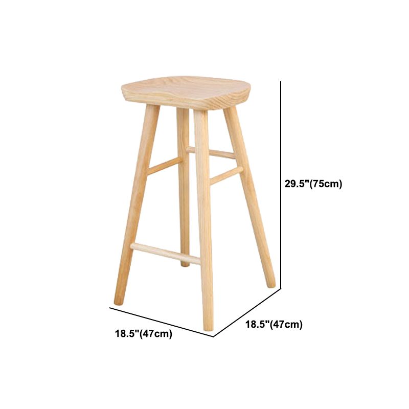 Industrielles 1/2/9-teiliges Bartisch-Set aus Holz, rechteckiger Bartisch mit hohen Hockern