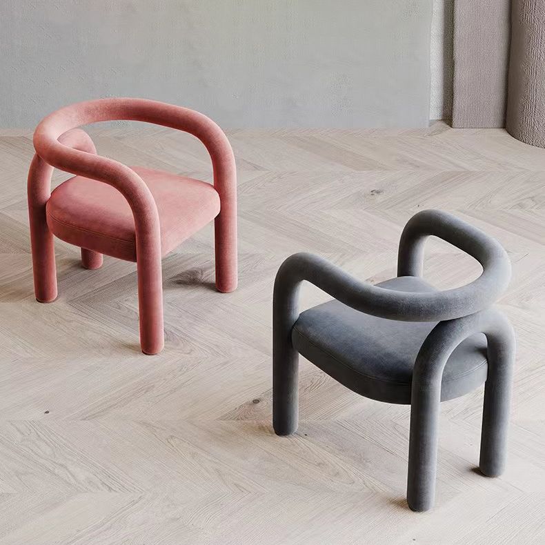 Sedia da pranzo a goccia per sala da pranzo in stile contemporaneo