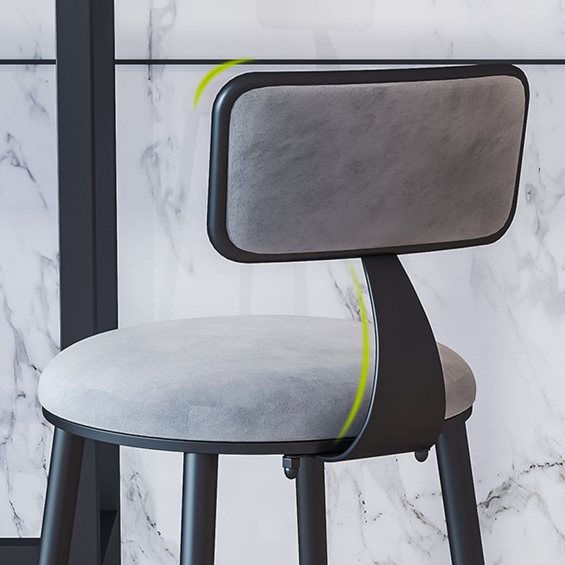 Black Upholstered Counter Stools Low Back Scandinavian Bar Stools (Set of 3) Clearhalo 'Bar Furniture' 'Bar Stools' 'bar_stools' 'furn' 'furn_bar_stools' 'furniture_bar_stools' 'Kitchen & Dining Furniture' 'kitchen&dining_furn' 'kitchen' 'kitchen_furn' Furniture' 1200x1200_dadc2533-9b58-428e-acdf-a77e3bf5b198