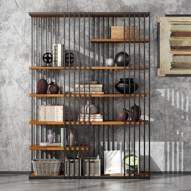 Open Metal Etagere Bookcase Industrial Shelf Bookcase with Shelves Clearhalo 'Bookcases' 'furn' 'furn_bookcases' 'Furniture' 'furniture_bookcases' 'kitchen' 'kitchen_bookcases' 'Living Room Furniture' 'Office Furniture' 1200x1200_dae0a996-0047-4682-a536-84f1c9e985b4
