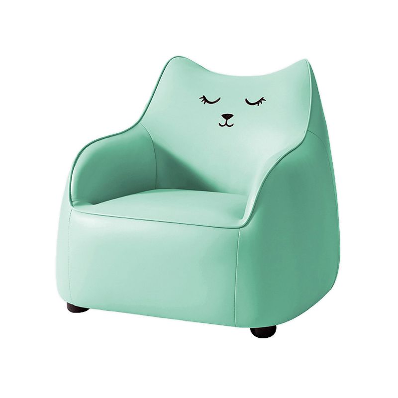 PU Chair Arms Included Basic Four Legs Chair for Living Room Clearhalo 'Accent Chairs' 'accent_chairs' 'Chairs & Seating' 'furn' 'furn_accent_chairs' 'Furniture' 'furniture_accent_chairs' 'Living Room Furniture' 1200x1200_dae2c9e9-ca13-4e15-8b73-cd137f7e7b26