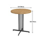 Industrial Style Dining Room Collection Solid Wood Dining Table for Home Clearhalo ' dining_table' 'Dining Tables & Seating' 'Dining Tables' 'furn' 'furn_dining_table' 'Furniture' 'furniture_dining_table' 'Kitchen & Dining Furniture' 'kitchen&dining_furn' 'kitchen' 'kitchen_dining_table' 1200x1200_dae5b19a-43e2-4f2d-b2f8-e479028ed338