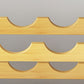 Countertop Wine Rack Solid Wood Wine Bottle Rack for Living Room