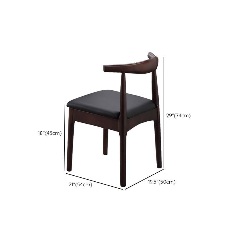 Traditionnelle 1/2/5/6 Pièces meubles en bois massif Rectangle Table à manger en marron