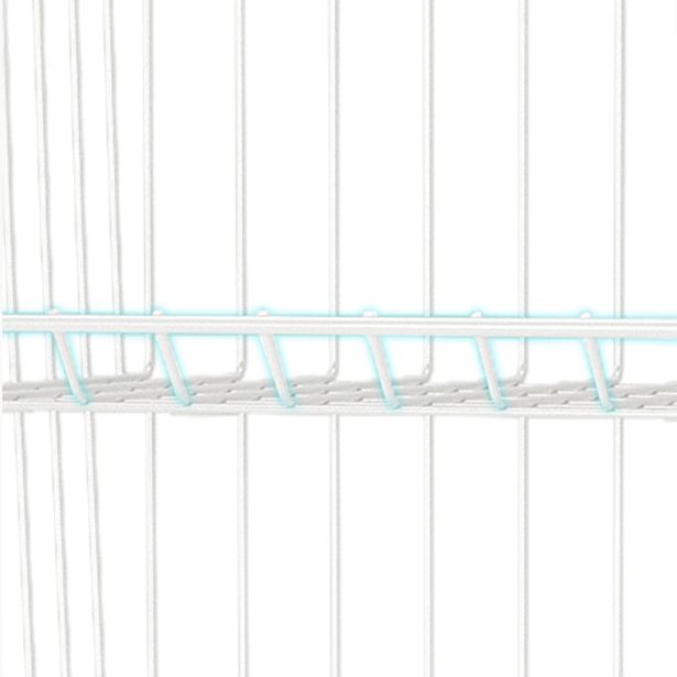 Black and White Industrial Bookshelf Iron Bookshelf with Caster Wheels Clearhalo 'Bookcases' 'furn' 'furn_bookcases' 'Furniture' 'furniture_bookcases' 'kitchen' 'kitchen_bookcases' 'Living Room Furniture' 'Office Furniture' 1200x1200_dae8b959-f113-43af-b7be-8e8de28a634b