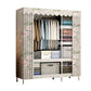 Modern Style Bedroom Wardrobe Metal Wardrobe Closet with Shelves Clearhalo 'Armoires & Wardrobes' 'armoires_wardrobes' 'Bedroom Furniture' 'furn' 'furn_armoires_wardrobes' 'Furniture' 1200x1200_dae975fb-1a9f-40ad-9302-f04d5d07053c