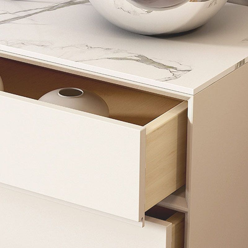 15,6 pouces commode contemporaine commode de rangement en pierre