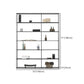 Industrial Style Bookshelf in Black Iron Shelf for Study Room Office with 5 Open Shelves Clearhalo 'Bookcases' 'furn' 'furn_bookcases' 'Furniture' 'furniture_bookcases' 'kitchen' 'kitchen_bookcases' 'Living Room Furniture' 'Office Furniture' 1200x1200_daf3d05a-de96-47d5-a065-8cf18da5c6d2