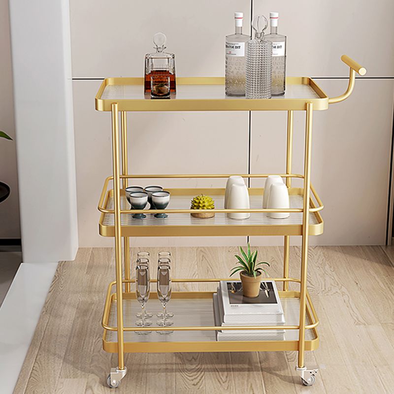 Dining Room Modern Prep Table Rolling Open Shelves Kitchen Trolley Clearhalo 'furn' 'furn_kitchen_islands_carts' 'Furniture' 'Kitchen & Dining Furniture' 'Kitchen Islands & Carts' 'kitchen_islands_carts' 1200x1200_dafaceb0-baaf-44fd-a535-bf7c576e3ce2