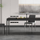 Modern Style Sintered Stone Dining Room Dinner Kitchen Table Black Rectangle Table Clearhalo ' dining_table' 'Dining Tables & Seating' 'Dining Tables' 'Furniture' 'furniture_dining_table' 'Kitchen & Dining Furniture' 'kitchen&dining_furn' 'kitchen' 'kitchen_dining_table' 1200x1200_dafc14a5-0ea3-483f-b081-4f6cc7d99fc1