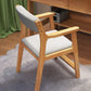 Contemporary Wood Side Chair Open Back Dining Side Arm Chair for Home Use Clearhalo ' kitchen&dining_furn' 'Dining Chairs' 'Dining Tables & Seating' 'dining_chair' 'furn' 'furn_dining_chair' 'Furniture' 'furniture_dining_chair' 'Kitchen & Dining Furniture' 'kitchen' 1200x1200_dafd7ac5-53b6-4d74-97ad-58a9231ad0fd