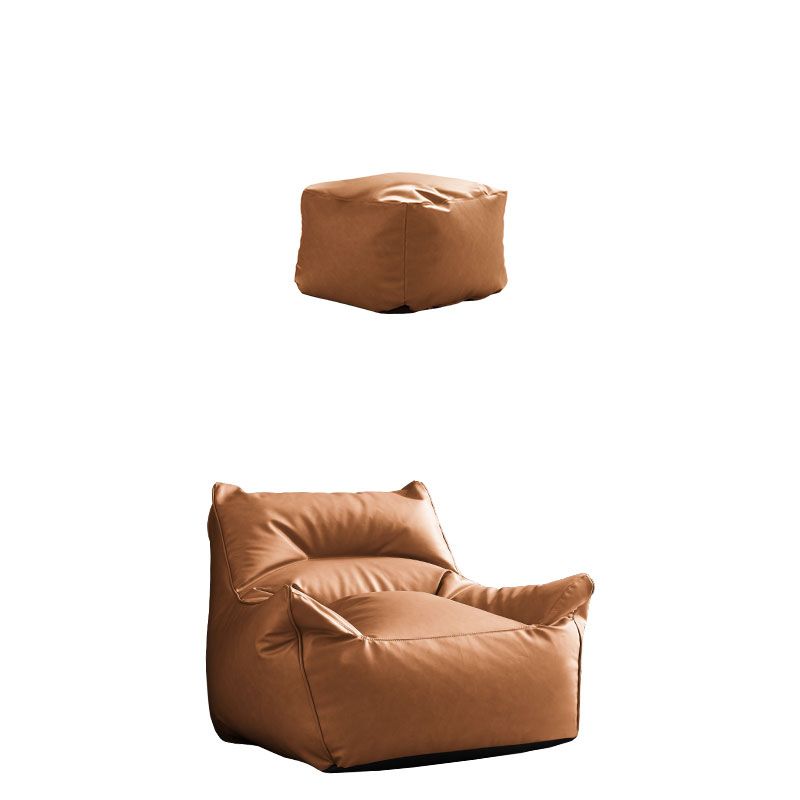 Bonded Leather Arm Chair Stacking Arms Included Chair for Living Room Clearhalo 'Accent Chairs' 'accent_chairs' 'Chairs & Seating' 'furn' 'furn_accent_chairs' 'Furniture' 'furniture_accent_chairs' 'Living Room Furniture' 1200x1200_dafde3a6-544e-43d6-b76a-06372aa762ca