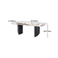 Modern 1/5/6/7 Pieces Dining Set Rectangle Stone Dining Table for Dining Room