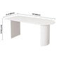 Metal Contemporary Free Form Table Sintered Stone Dining Table for Dining Room and Kitchen Clearhalo ' dining_table' 'Dining Tables & Seating' 'Dining Tables' 'furn' 'furn_dining_table' 'Furniture' 'furniture_dining_table' 'Kitchen & Dining Furniture' 'kitchen&dining_furn' 'kitchen' 'kitchen_dining_table' 1200x1200_db022c1c-8fba-4427-a9d5-6a56bf68883c