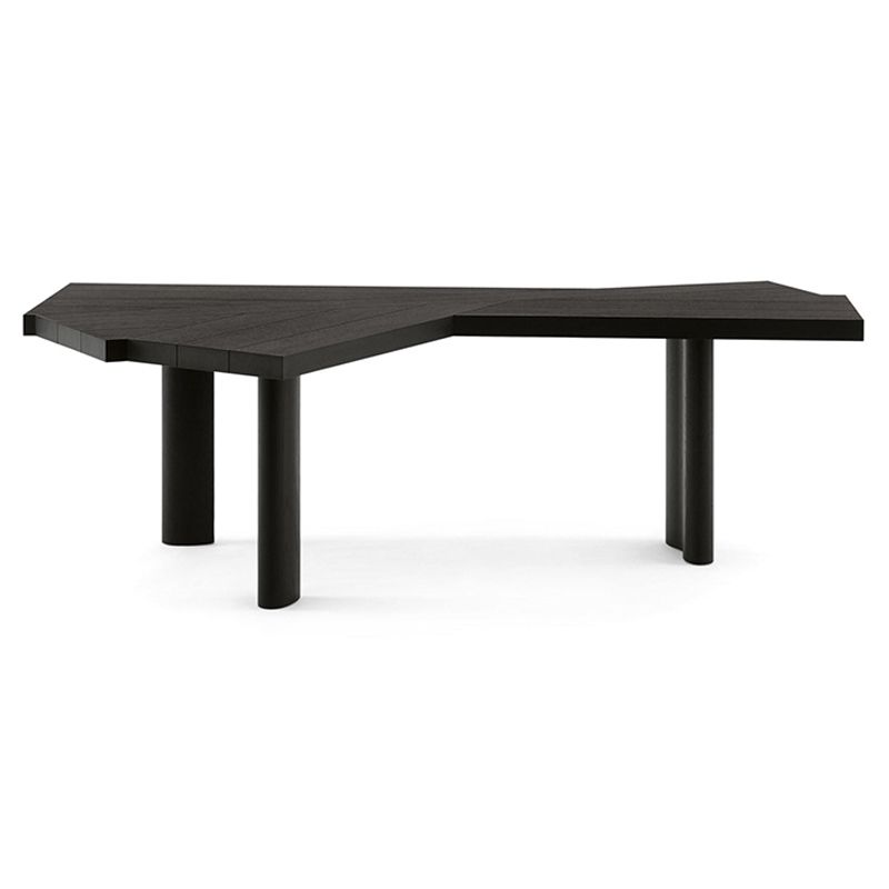Black Parsons Writing Desk Pine Office Desk 28.7" Tall for Office Clearhalo 'furn' 'furn_office_desk' 'Furniture' 'Office Desks' 'Office Furniture' 'office_desk' 1200x1200_db05040d-92c7-41fa-98c1-9e18877b1e19