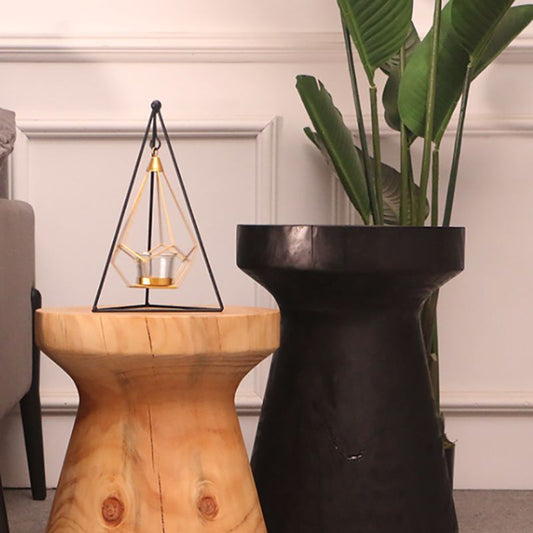 Scandinavian Round Solid Wood Top Side Table Pedestal End Table,16.5-inch Clearhalo 'Coffee & Accent Tables' 'End & Side Tables' 'end_side_tables' 'furn' 'furn_end_side_tables' 'Furniture' 'Living Room Furniture' 1200x1200_db07cc3a-974e-444e-b2e6-395e8207b755