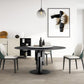 Modern Standard Round Shape Dining Table Sintered Stone Kitchen Dining Table with Pedestal Base Clearhalo ' dining_table' 'Dining Tables & Seating' 'Dining Tables' 'furn' 'furn_dining_table' 'Furniture' 'furniture_dining_table' 'Kitchen & Dining Furniture' 'kitchen&dining_furn' 'kitchen' 'kitchen_dining_table' 1200x1200_db08515d-eddc-4175-9108-5f32ed6c253e