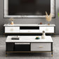 Console de meuble TV moderne, rangement ouvert, pour salon