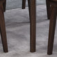 Contemporáneo 1/2/5/7 Piezas Muebles Mesa de comedor de madera sólida Rectángulo Juego en marrón