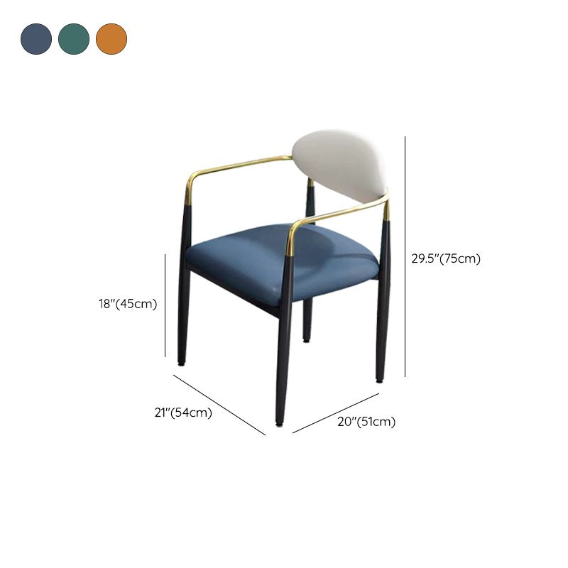 Glam Kitchen Dining Arm stoel gestoffeerde eetkamerstoelen voor thuis