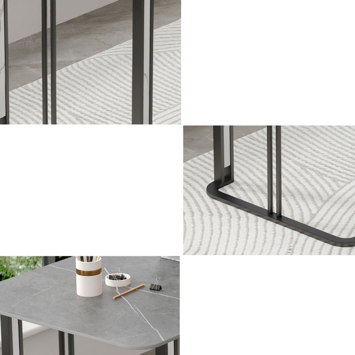 Contemporary Rectangular Office Desk Antique Finish Writing Desk with Metal Legs Clearhalo 'furn' 'furn_office_desk' 'Furniture' 'Office Desks' 'Office Furniture' 'office_desk' 1200x1200_db0db23c-3e9c-476b-8fb9-5ca2d0557038