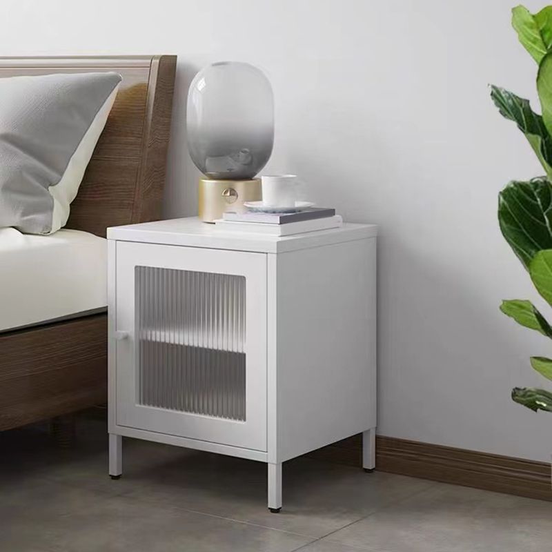 Porta rosa metallica/bianco/blu/giallo/nero quadrato/comodino della porta rotonda