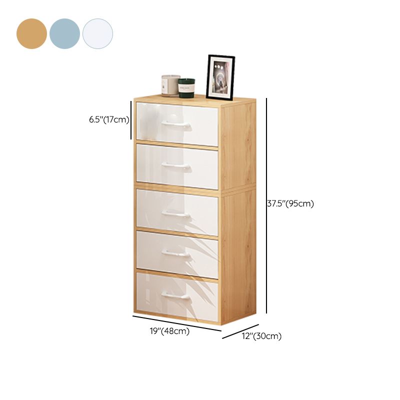 Contemporary Wood Storage Cabinet Modern Drawers Included Accent Chest Clearhalo 'Cabinets & Chests' 'cabinets_chests' 'furn' 'furn_cabinets_chests' 'Furniture' 'Living Room Furniture' 1200x1200_db127157-d6db-4eb9-b5c5-25d15b8425f9