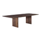 Rectangle Double Pedestal Table Simplicity Solid Wood Table for Restaurant Clearhalo ' dining_table' 'Dining Tables & Seating' 'Dining Tables' 'furn' 'furn_dining_table' 'Furniture' 'furniture_dining_table' 'Kitchen & Dining Furniture' 'kitchen&dining_furn' 'kitchen' 'kitchen_dining_table' 1200x1200_db12cf7b-020d-4d94-93b3-f4155287c5de