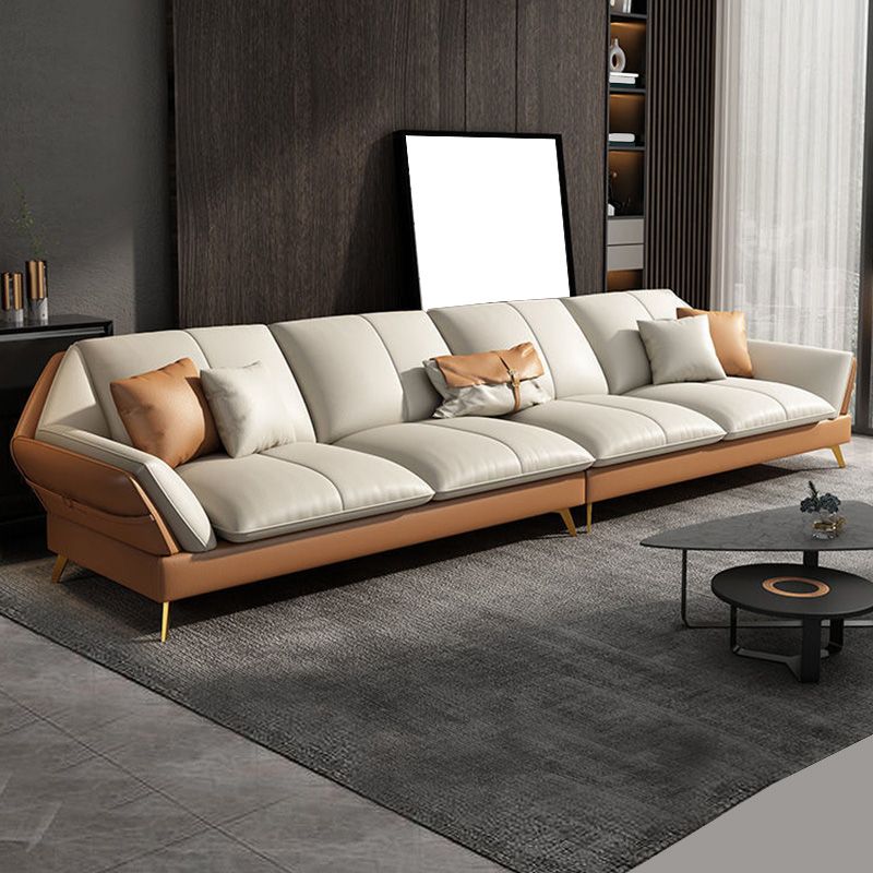Contemporary Cushion Back Sectional Removable Cushions Storage Sofa and Chaise Clearhalo 'furn' 'furn_sectionals' 'Furniture' 'furniture_sectionals' 'kitchen' 'kitchen_sectionals' 'Living Room Furniture' 'Sectionals' 1200x1200_db1415cb-d1dd-4208-9373-cf9b42349d75