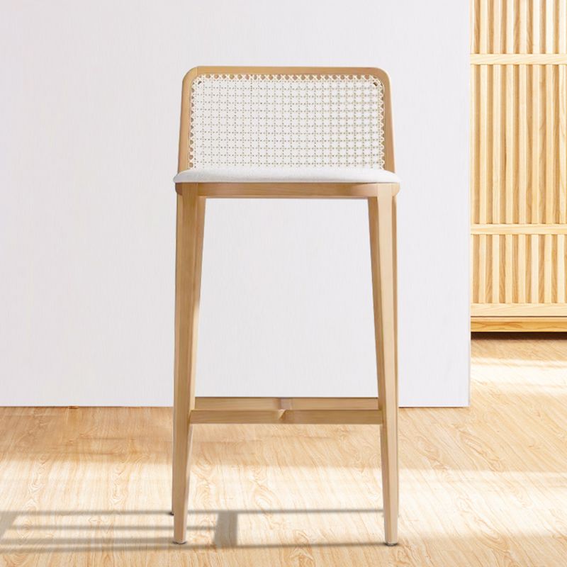 Solid Wood Counter Height Stools with Footrest for Living Room Clearhalo 'Bar Furniture' 'Bar Stools' 'bar_stools' 'furn' 'furn_bar_stools' 'Furniture' 'Kitchen & Dining Furniture' 1200x1200_db165b80-2bcd-4dfb-8657-be723f9e62a4