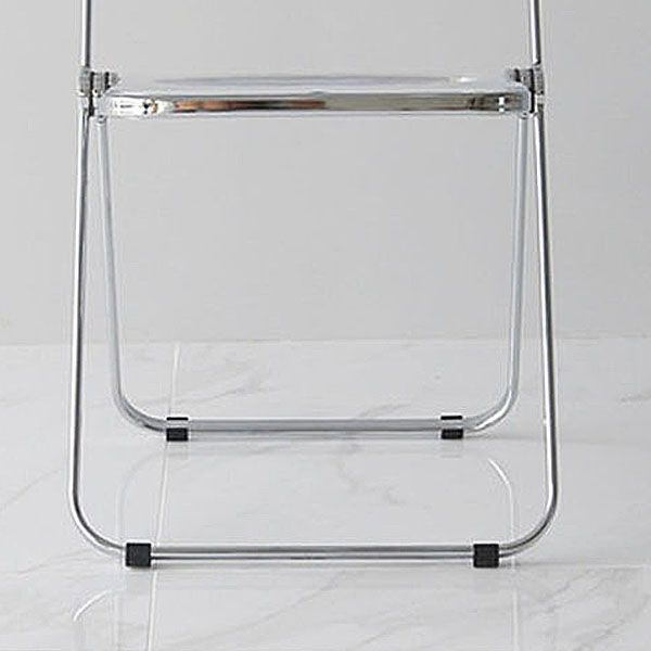 Industrial Style Plastic Dining Armless Chair Open Back Dining Side Chair Clearhalo ' kitchen&dining_furn' 'Dining Chairs' 'Dining Tables & Seating' 'dining_chair' 'furn' 'furn_dining_chair' 'Furniture' 'furniture_dining_chair' 'Kitchen & Dining Furniture' 'kitchen' 1200x1200_db18f02b-6496-4924-aa47-21c90e2ee4fb