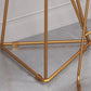 Glam Style 1/2/4-delige bartafelset Rechthoekige bartafel met hoge krukken